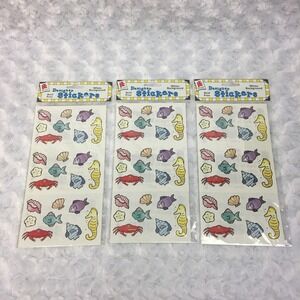 Provo Craft Beach Ocean Nautical Fish Shell Seahorse Crab Acid Free Stickers